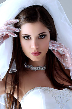 Lovely Brunette Little Caprice is a Bride To Be for Watch4Beauty Lovely Brunette Little Caprice is a Bride To Be for Watch4Beauty