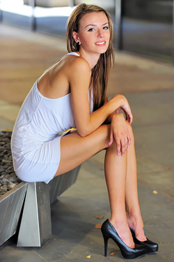 Courtney White Dress For FTV Girls Courtney White Dress For FTV Girls